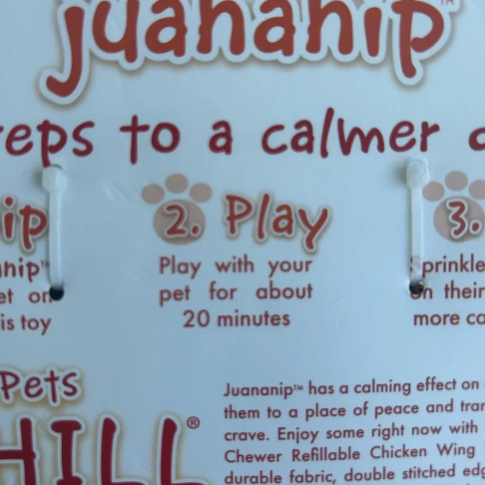 Tuffer Chew Doggijuana Chicken Wing Dog Toy